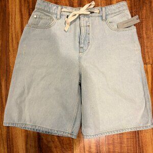 Anthropologie Pilcro Classic Bermuda Denim Shorts, Size 26 Petite
